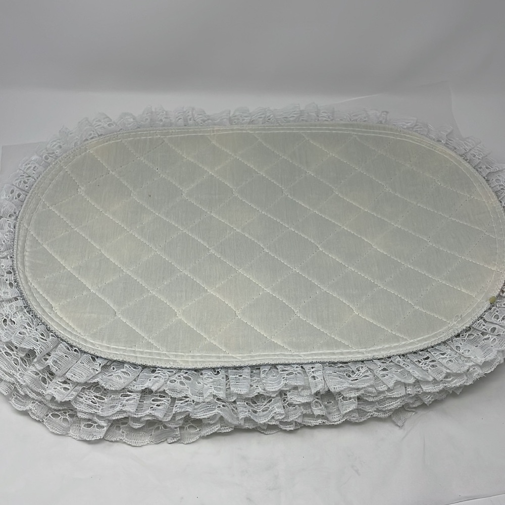 Vintage Quitting Floral Place Mats, Set of 6 - Picture 7 of 8